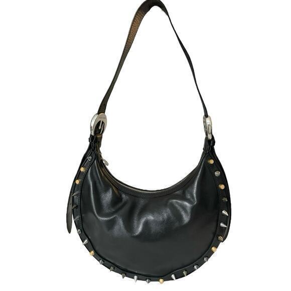 MARINE‎ SERRE Stud Eclipse Crescent Moon Shoulder bag - Picture 3 of 14